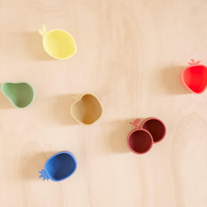 Oyoy Mini - Set Of 2 - Strawberry & Cherry Snack Bowl (M107407)