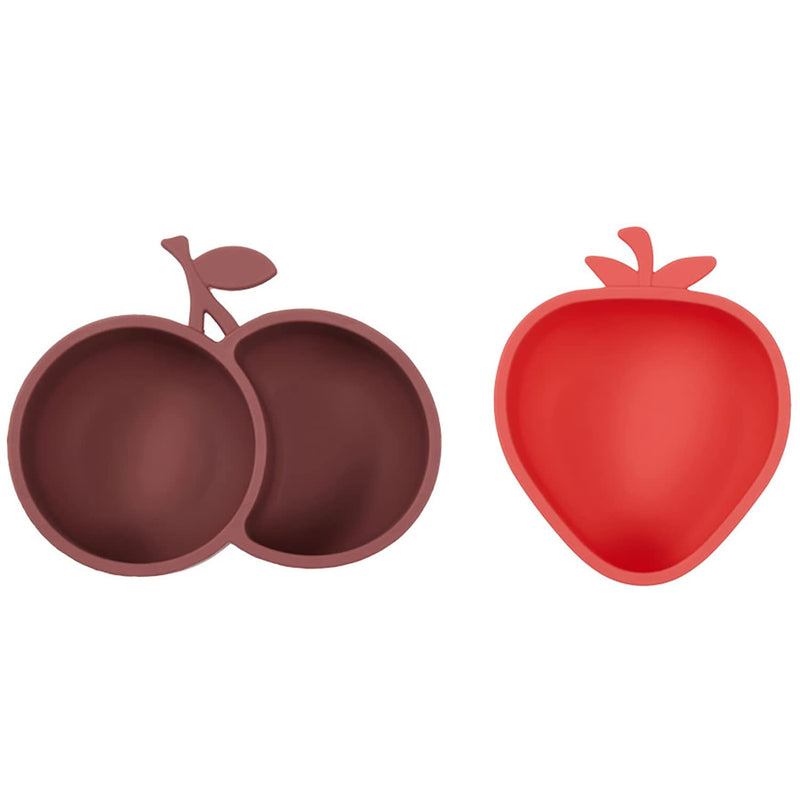 Oyoy Mini - Set Of 2 - Strawberry & Cherry Snack Bowl (M107407)