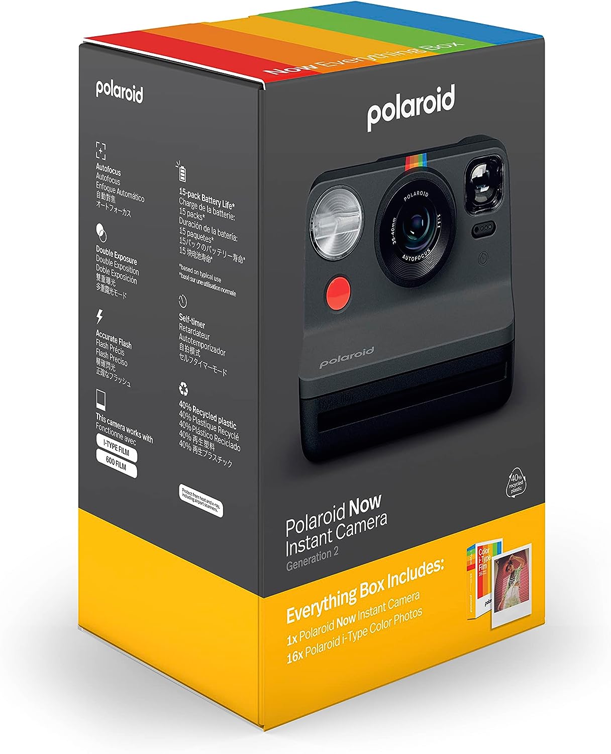 Polaroid Everything Box Now Gen 2 Instant Camera