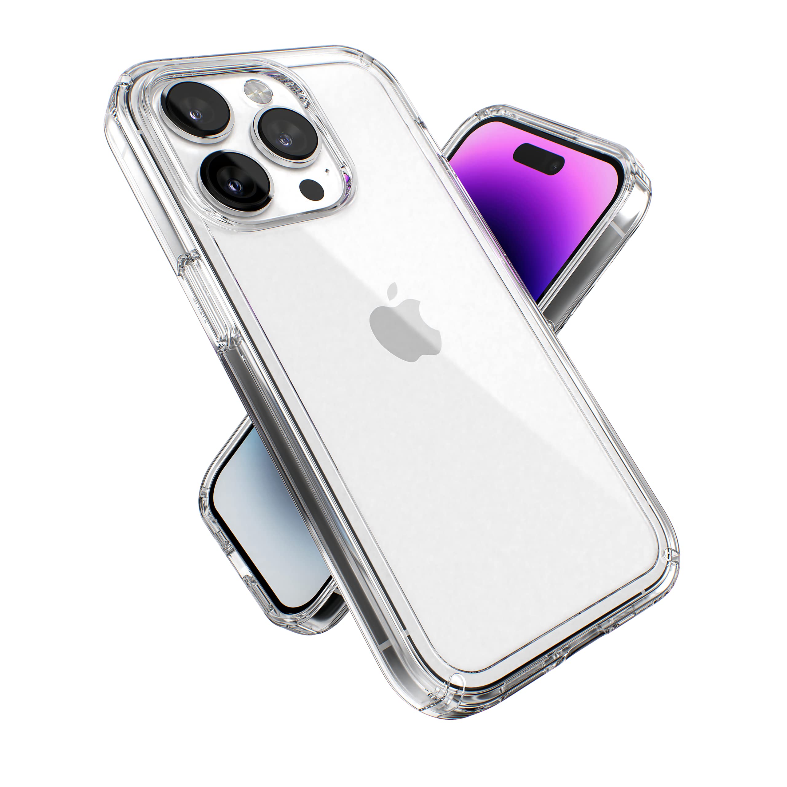 Speck Products Gemshell iPhone 14 Pro Case, Clear/