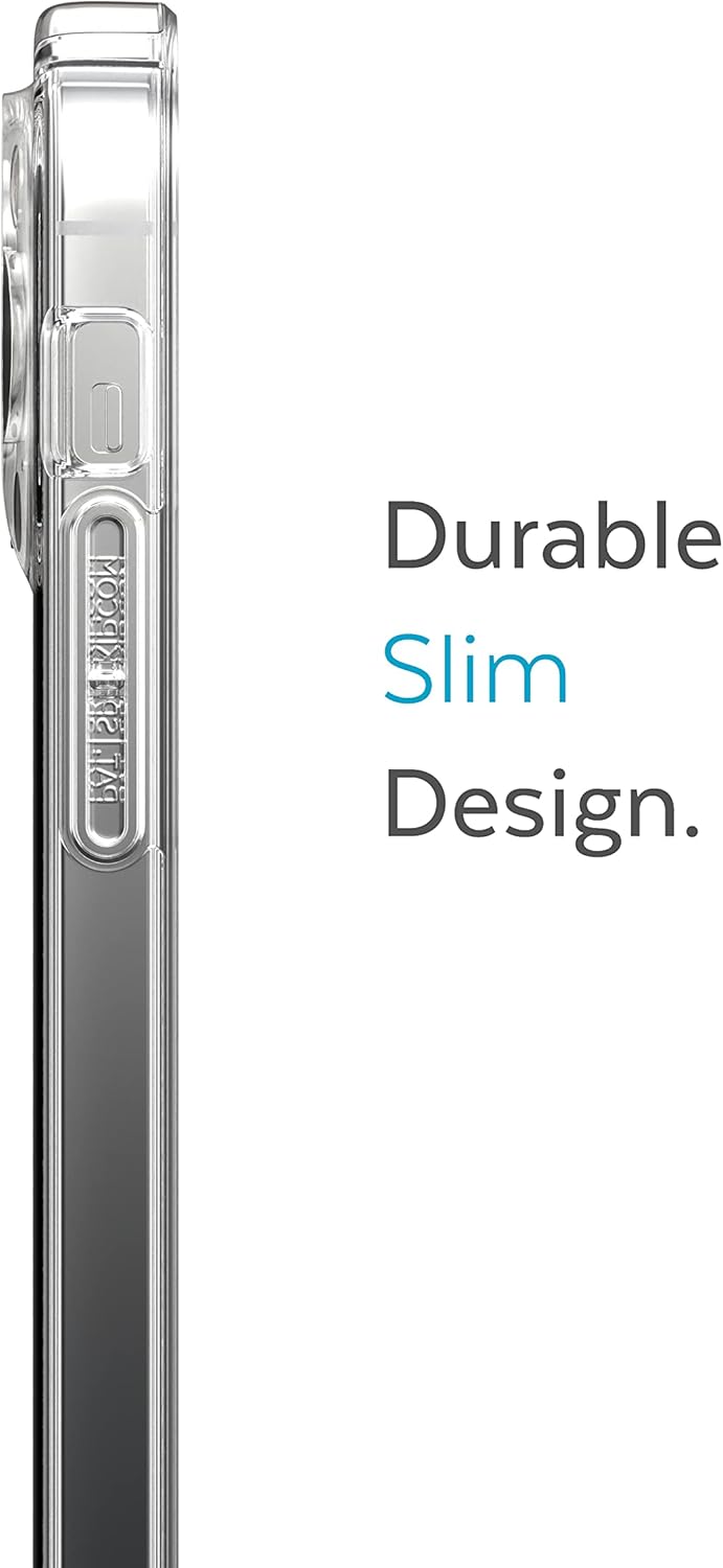 Speck Products Gemshell iPhone 14 Pro Case, Clear/