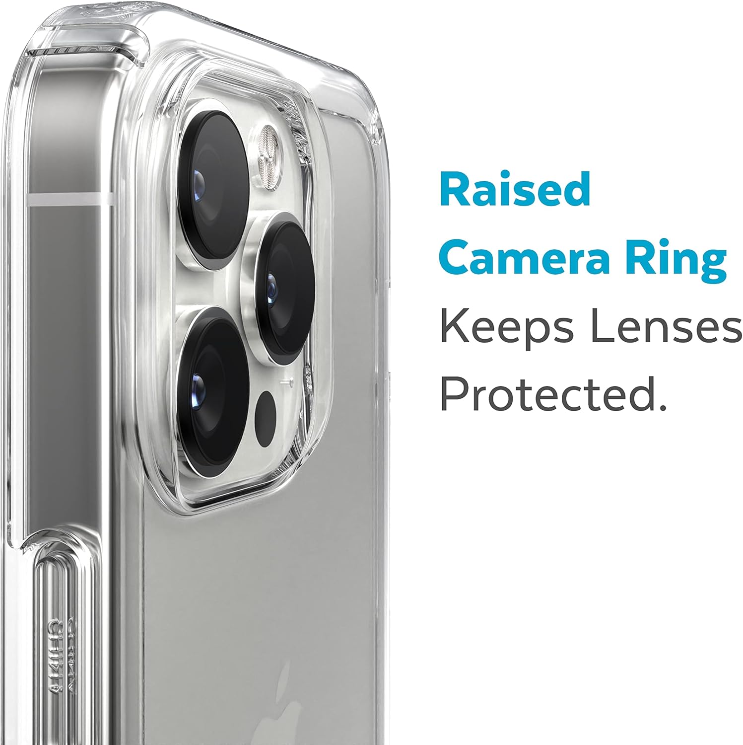 Speck Products Gemshell iPhone 14 Pro Case, Clear/