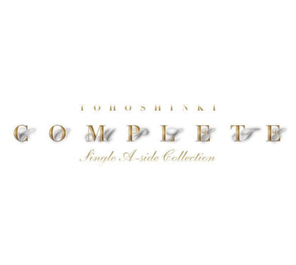 TOHOSHINKI COMPLETE SINGLE A-SIDE COLLECTION