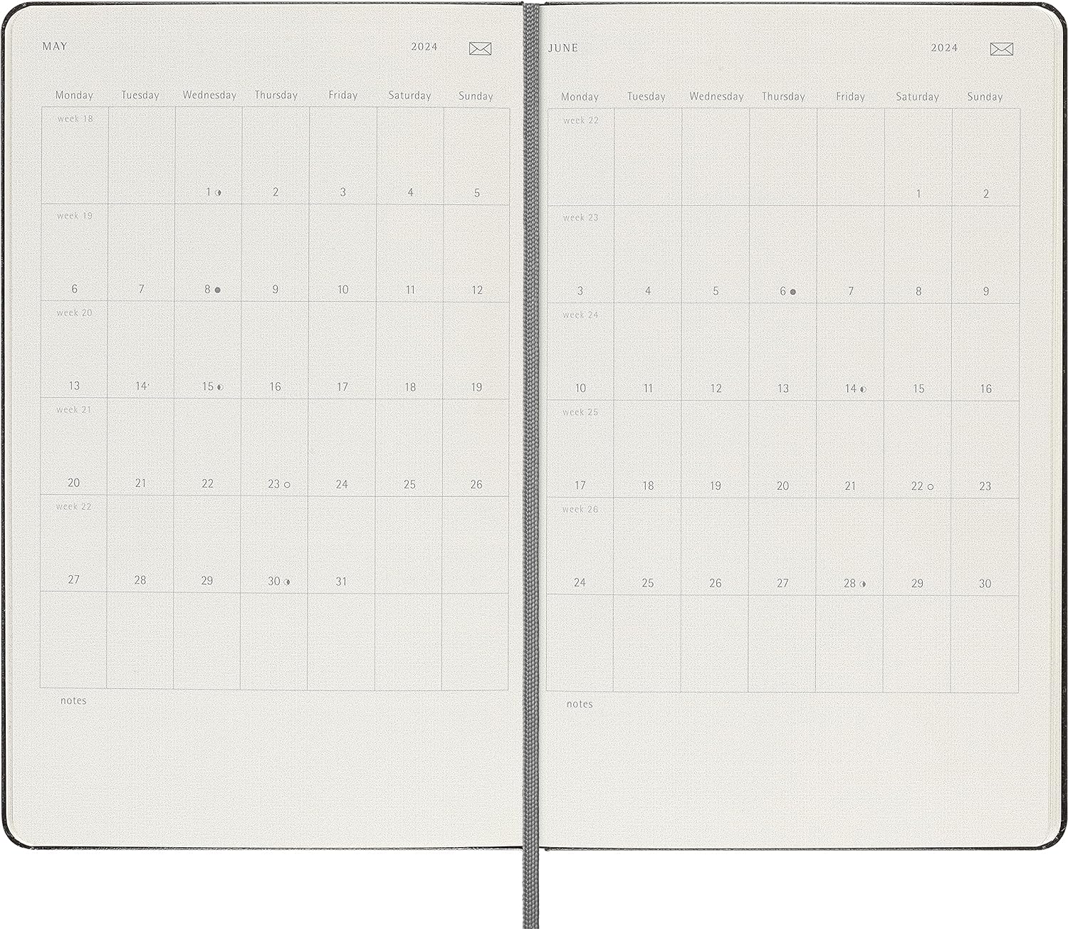 Moleskine Smart Notebook, Smart Writing System, Smart Notebook with Soft Cover, Blank Pages and Elastic Closure, XL Format 19 x 25, Colour