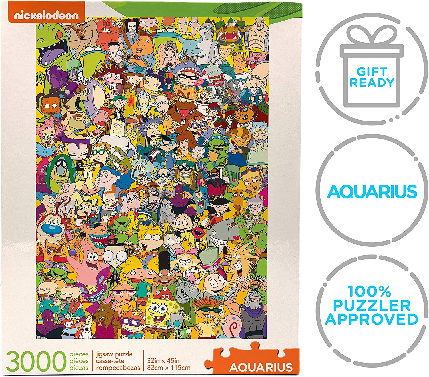 Nickelodeon Puzzle Cast (3000 Teile)