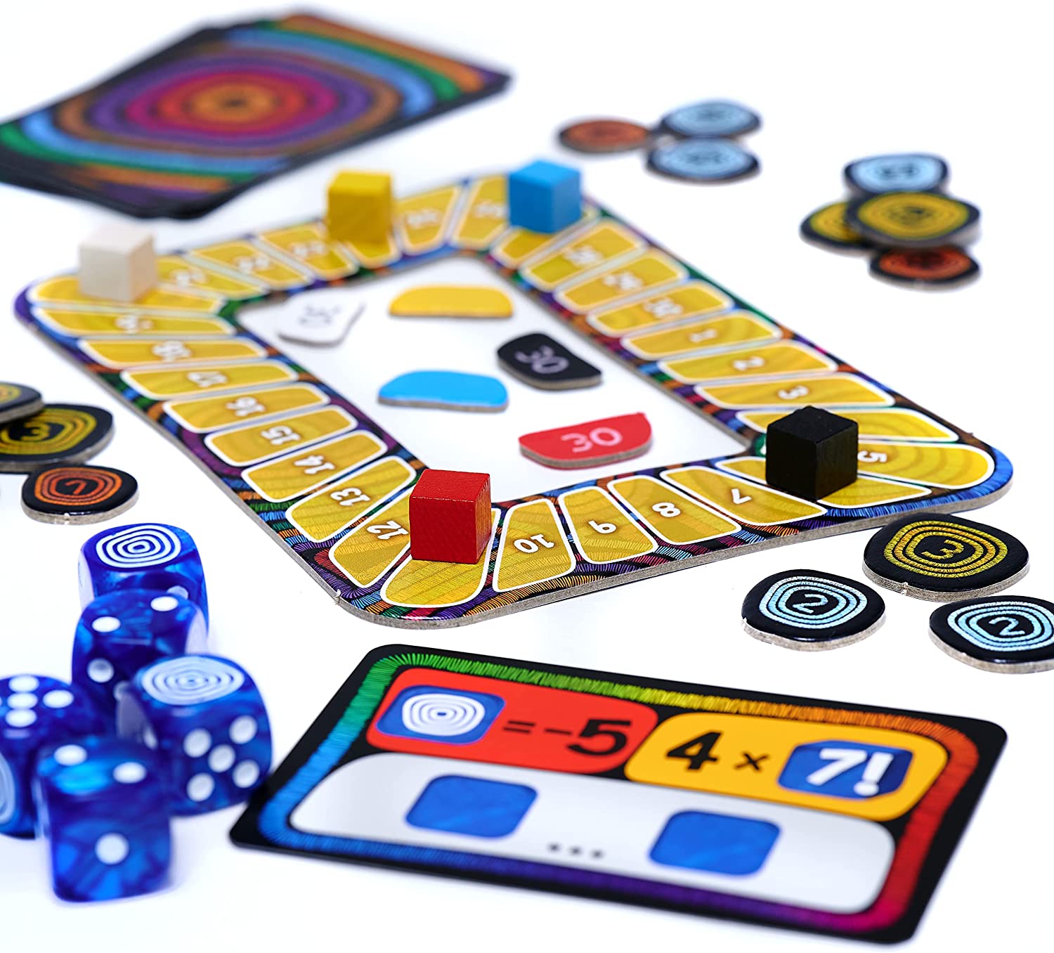 Thames & Kosmos High Score | 2 Language English and German | Dice Game| Luck Game | Board Game | Family Game | 2 to 5 Players | Ages 8+