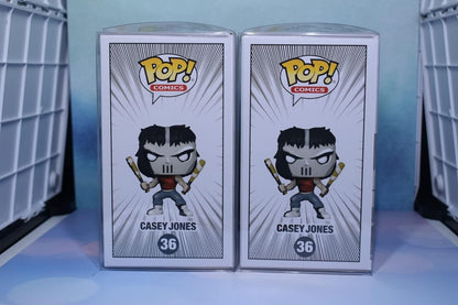 TMNT POP COMICS CASEY JONES PX VINYL FIGURE W/B&W CHASE