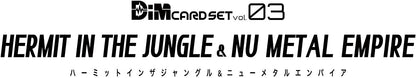 Bandai Digimon Hermit In The Jungle And Nu Metal Empire DIM Cards | Digimon DIM Card Expansions For The Digimon Vital Bracelet| Raise New Electronic Pets With These Digimon Vital Bracelet Cards