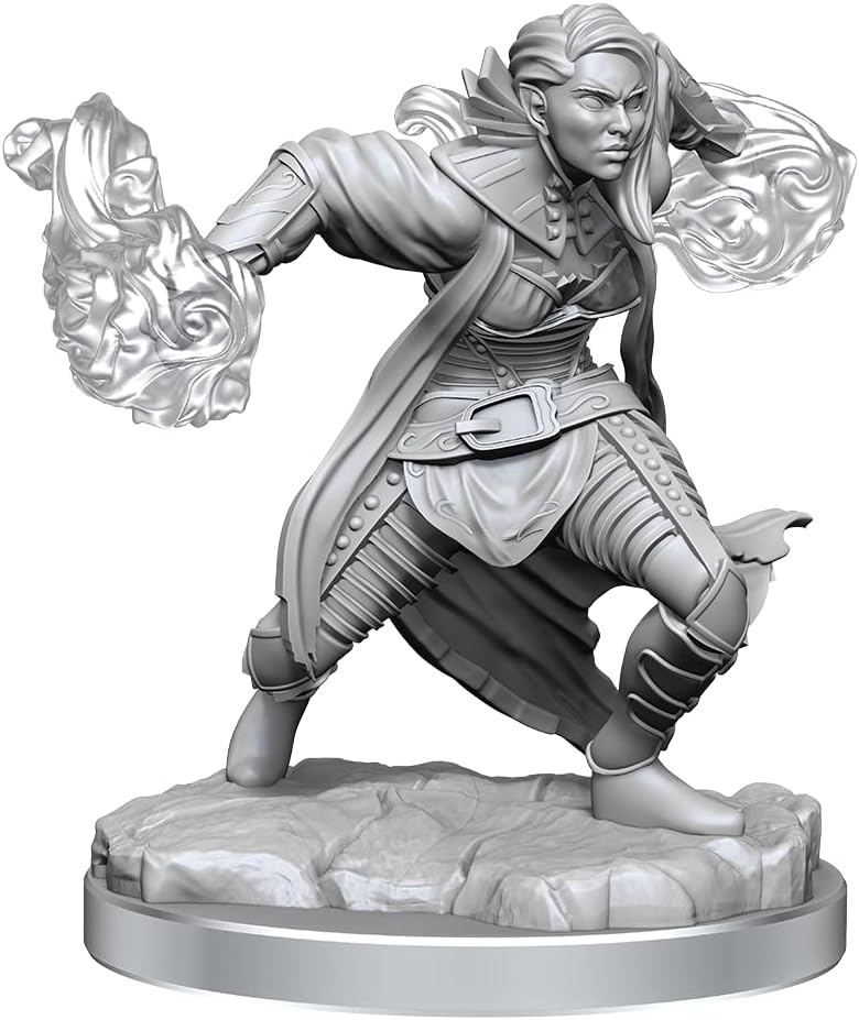 Wizkids D&D Nolzurs Marvelous Half-Elf Warlock Miniatures