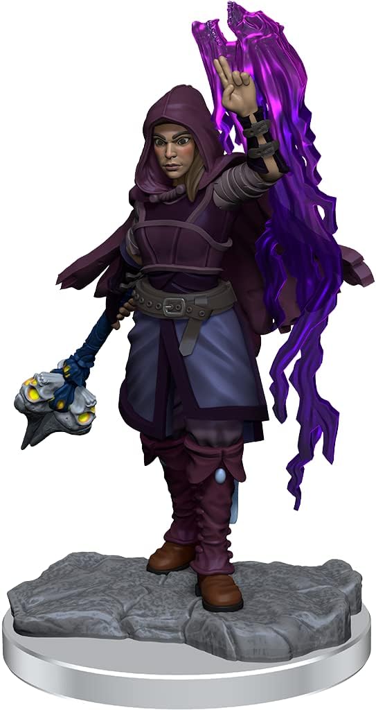 Wizkids D&D Nolzurs Marvelous Half-Elf Warlock Miniatures