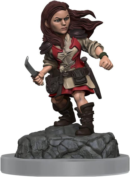 WizKids D&D Nolzur's Marvelous Miniatures: Halfling Rogue Female