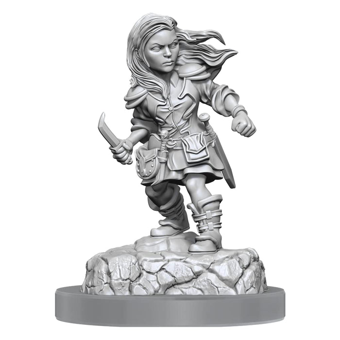 WizKids D&D Nolzur's Marvelous Miniatures: Halfling Rogue Female