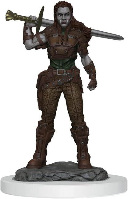 WizKids D&D Nolzur's Marvelous Miniatures: Orc Fighter Female