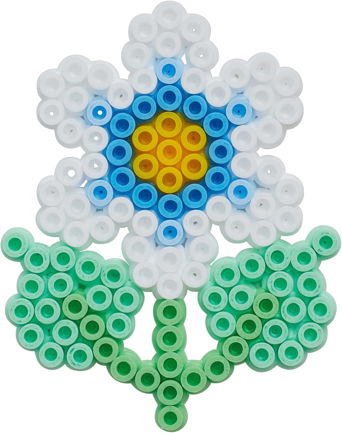 HAMA - Grand Kit sous Blister - 1100 Perles à repasser taille MIDI et 2 plaques (Papillon et Fleur) - Loisirs Créatifs - Dès 5 ans, mixte