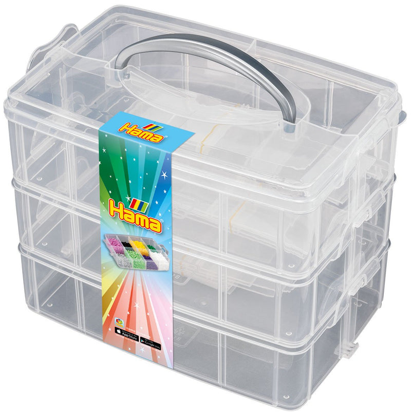 Hama Caja de Almacenamiento vacía Grande, Liso, Multicolor, Large (10.6750