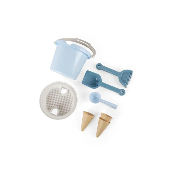 Dantoy - Bucket set w. Ice cream cones - Blue (4802