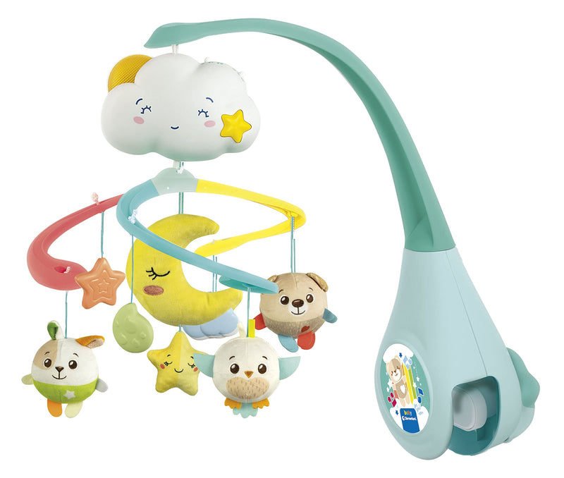 Clementoni 17710 Sweet Cloud Cot Sound Machine, Crib Mobile, Toddler, Early Years, Infant, New Born Toys Gift, Multicolour