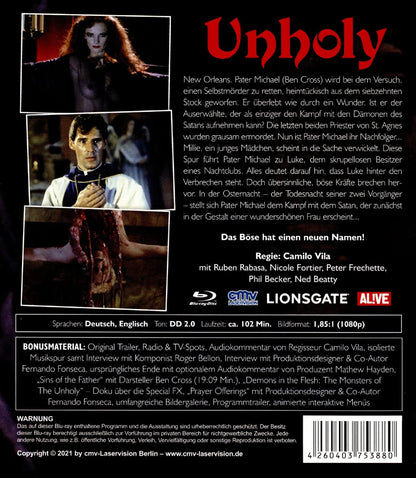 VILA, CAMILO - UNHOLY - DAMONEN DER FINSTERNIS