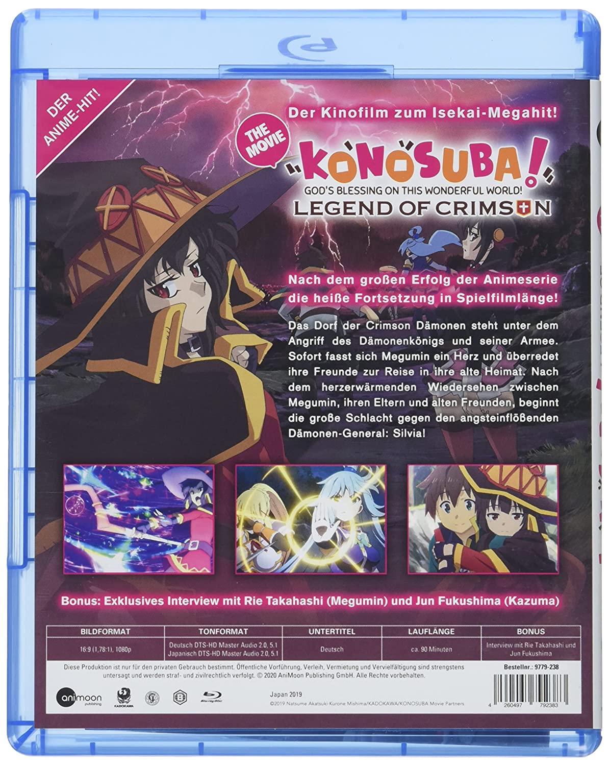 Konosuba-the Movie (Standard Blu-Ray)