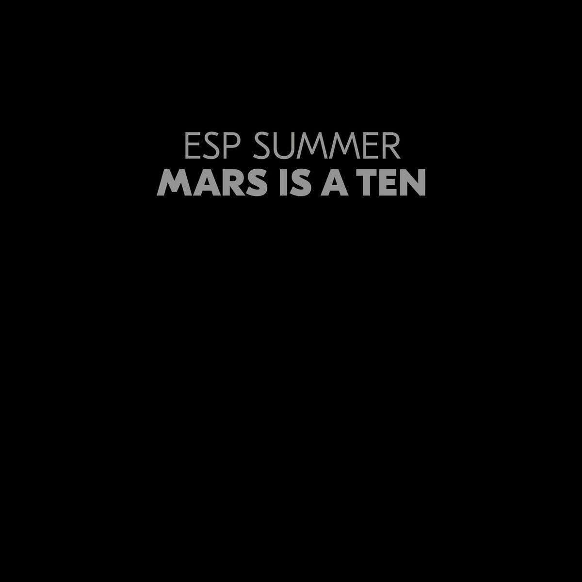 Mars Is a Ten