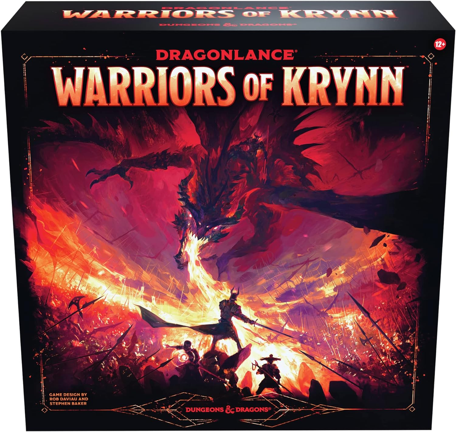 Dragonlance: Warriors of Krynn (Dungeons & Dragons Cooperative Board Game for 3-5 Players