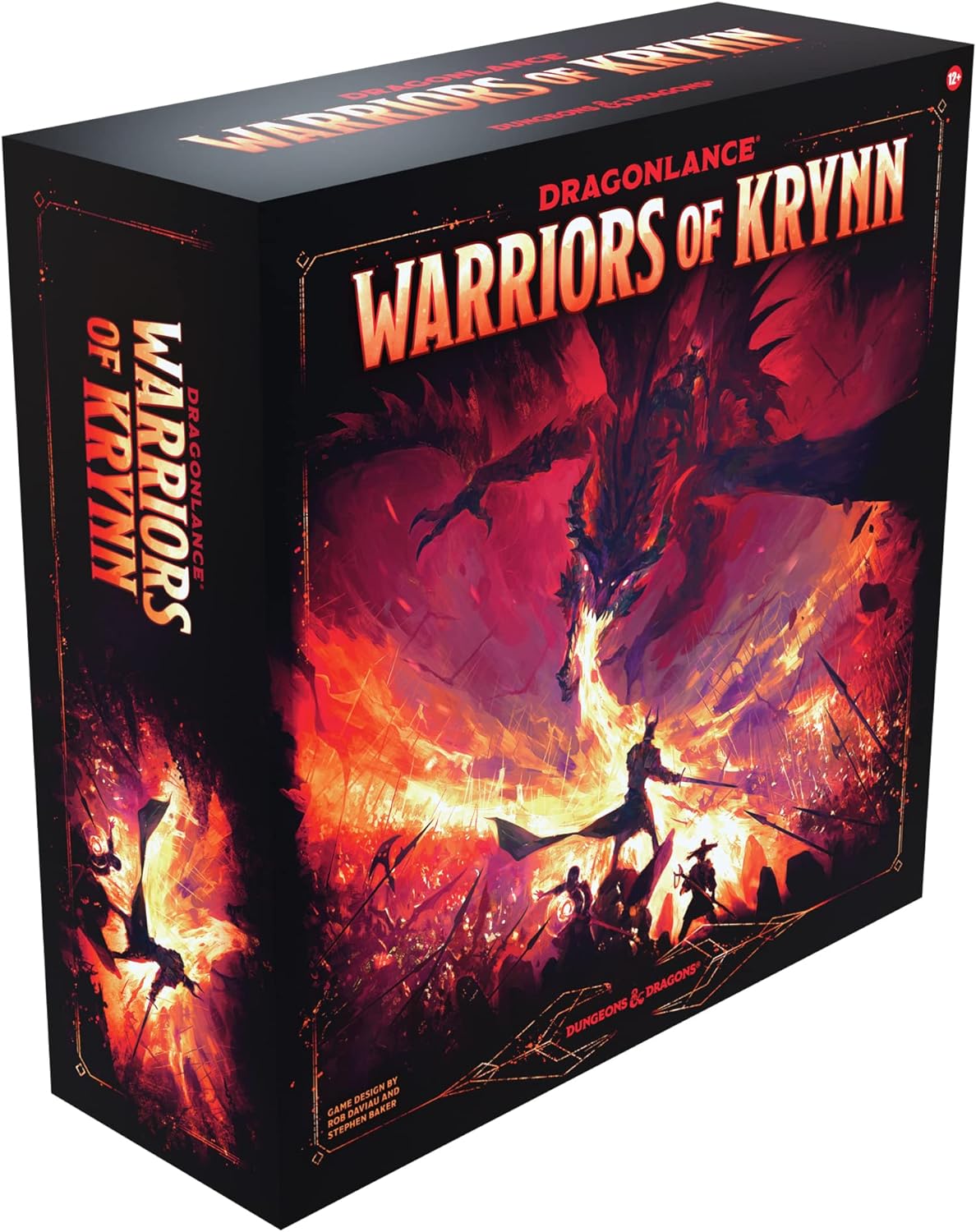 Dragonlance: Warriors of Krynn (Dungeons & Dragons Cooperative Board Game for 3-5 Players