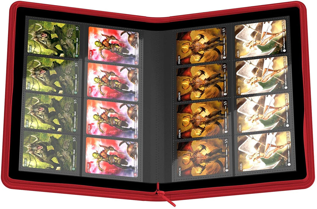 Ultimate Guard UGD010435 8 Pocket QuadRow ZipFolio XenoSkin