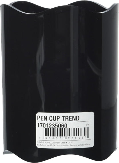 Durable Vivid Pen Pot Plastic Black Ref 1701235060