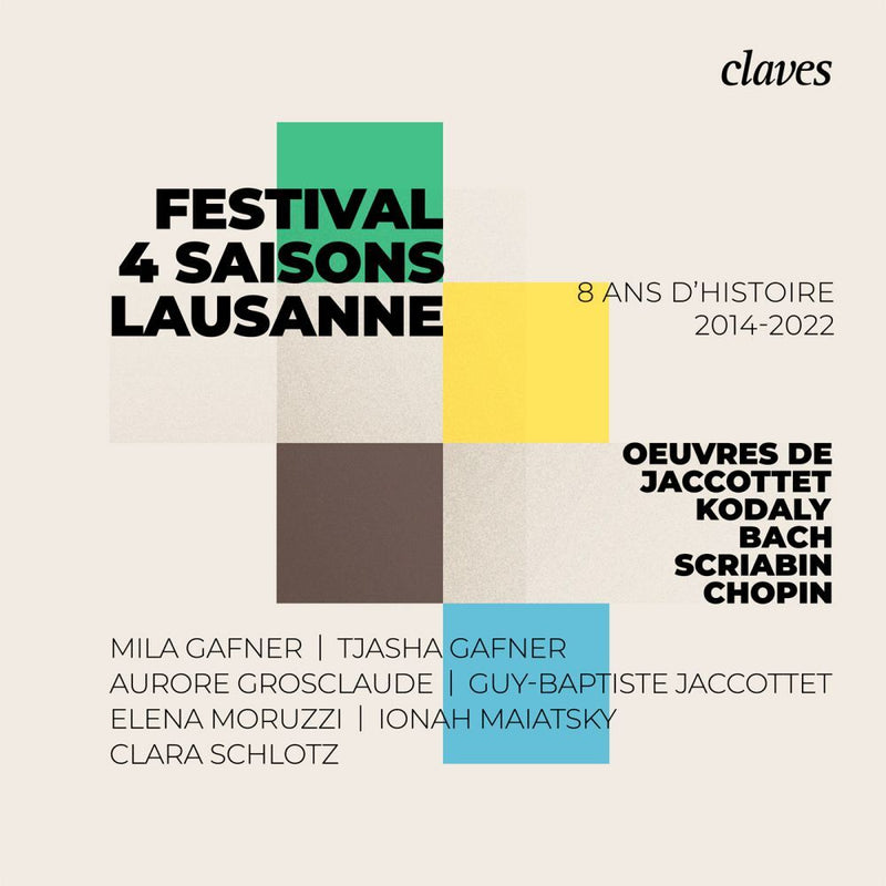 Festival 4 Saisons Lausanne: 8 Ans D'histoire 2014-2022