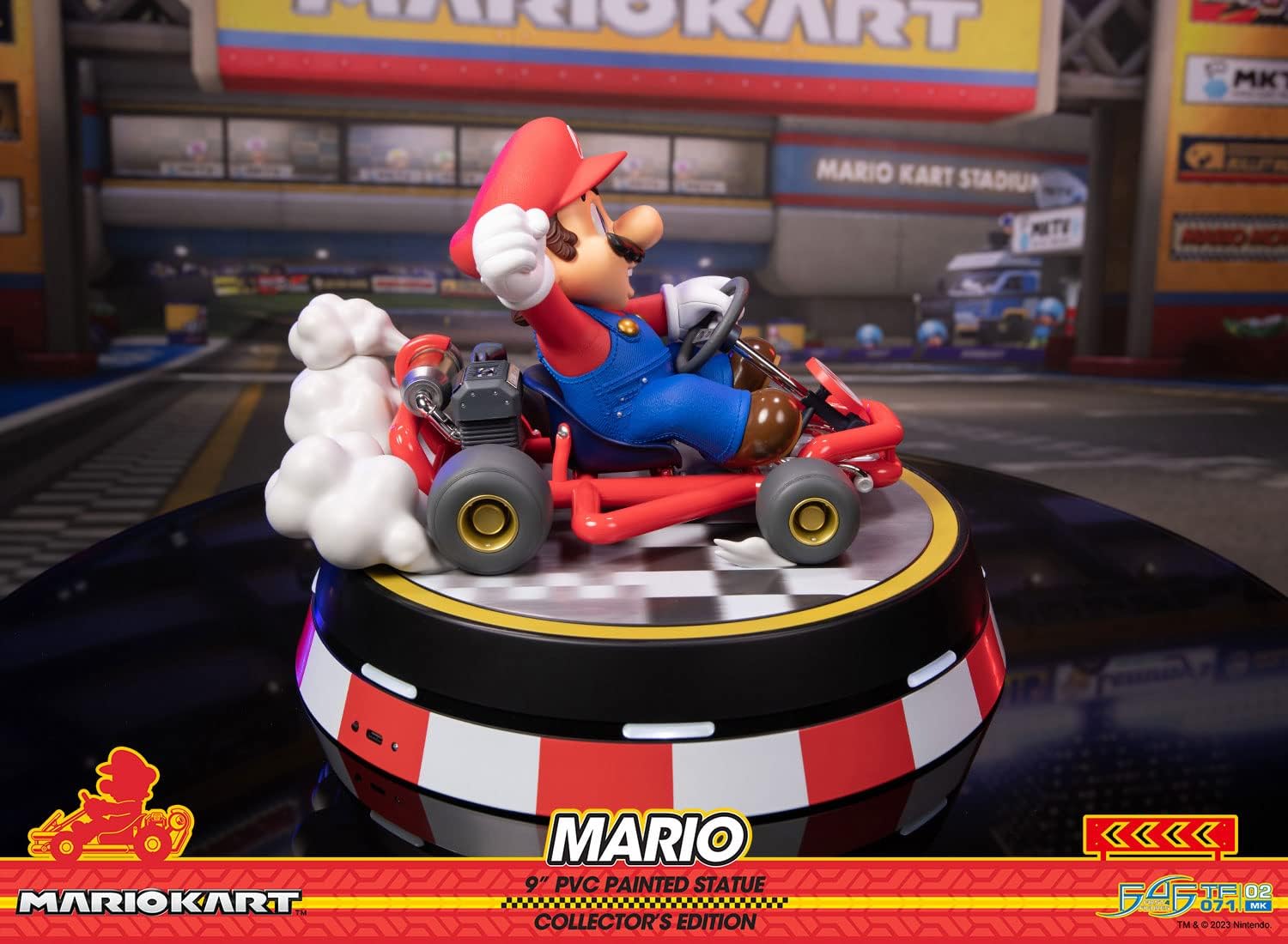 First4Figures Kart-Mario-Statuette Standard PVC Figurine