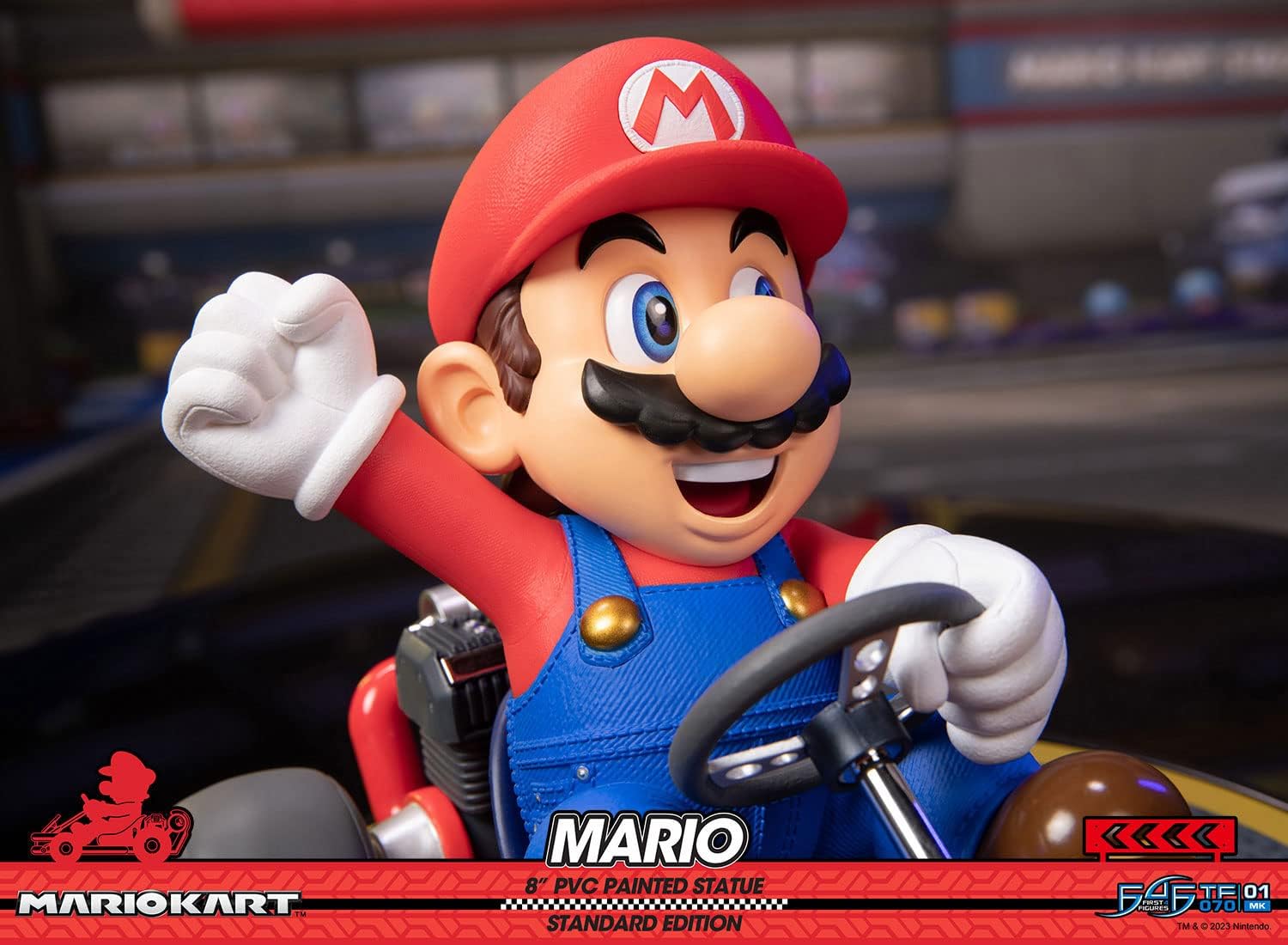 First4Figures Kart-Mario-Statuette Standard PVC Figurine