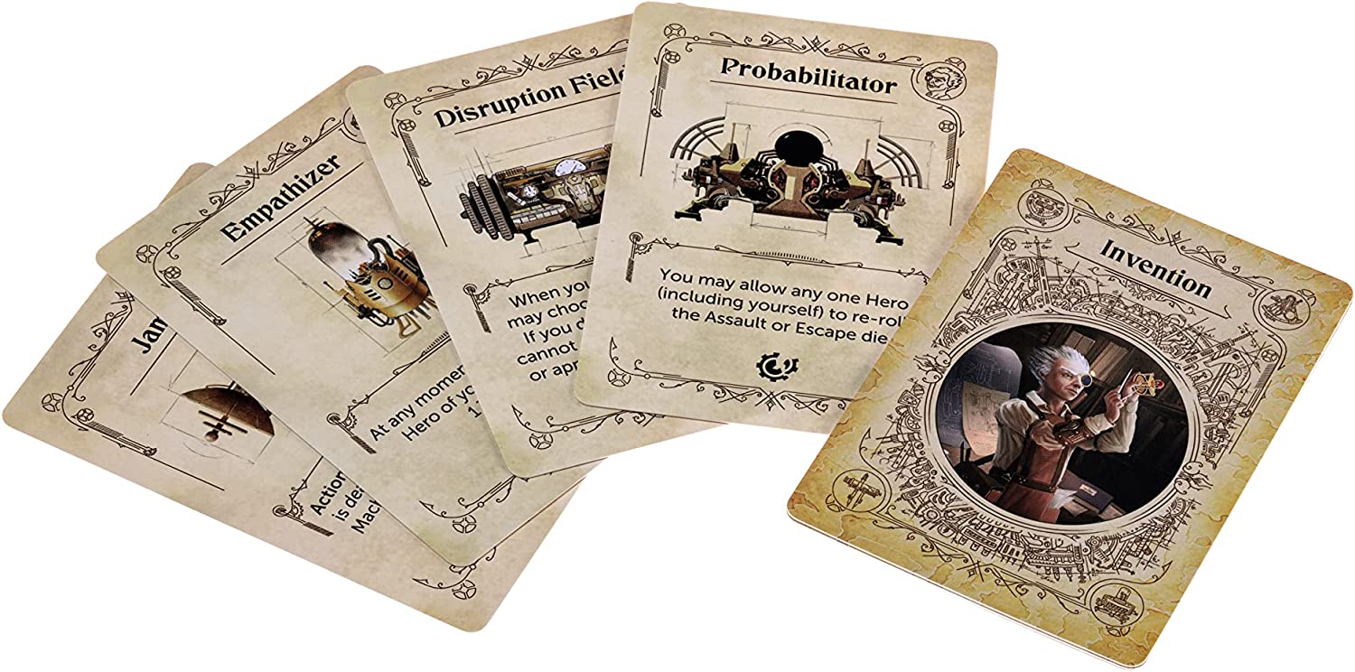 City of The Great Machine. The Escalation Board Game Expansion |1-4 Players | Ages 14 and up | Steampunk | One-vs-Many | Hidden Movement | Cooperative & Solo | Average Playtime 60-90 min
