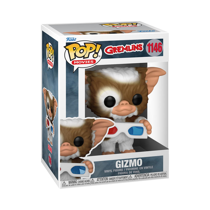 Funko 49888 POP Movies: Gremlins-Gizmo w/3D Glasses Horror Collectible Toy, Multicolour & Funko 5861 Harry Potter Voldemort Pop Vinyl Figure