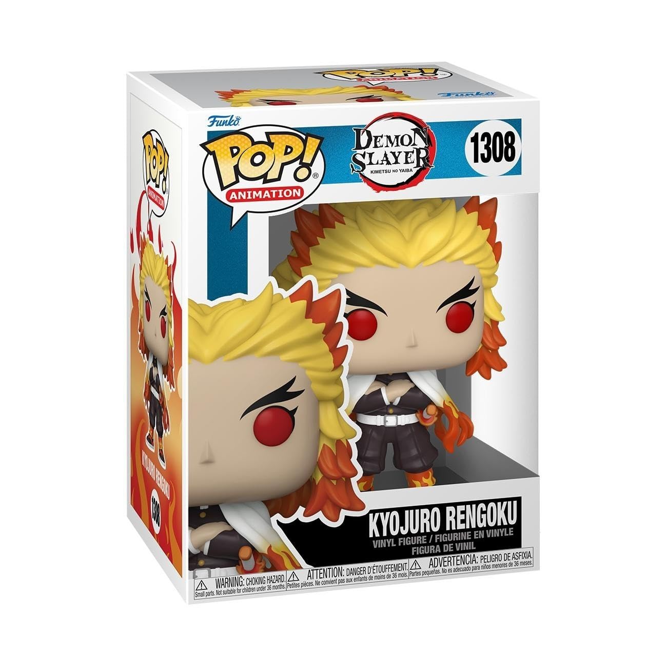 Funko POP! Animation: Demon Slayer - Rengoku - Collectable Vinyl Figure - Gift Idea - Official Merchandise - Toys for Kids & Adults - Anime Fans - Model Figure for Collectors and Display