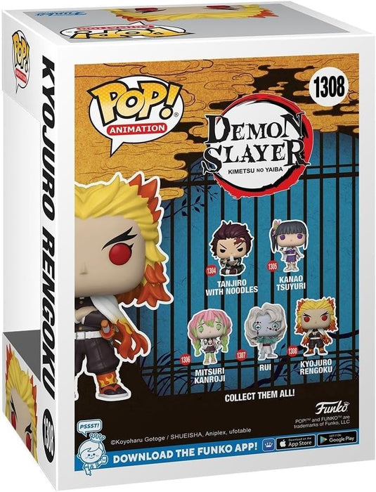 Funko POP! Animation: Demon Slayer - Rengoku - Collectable Vinyl Figure - Gift Idea - Official Merchandise - Toys for Kids & Adults - Anime Fans - Model Figure for Collectors and Display