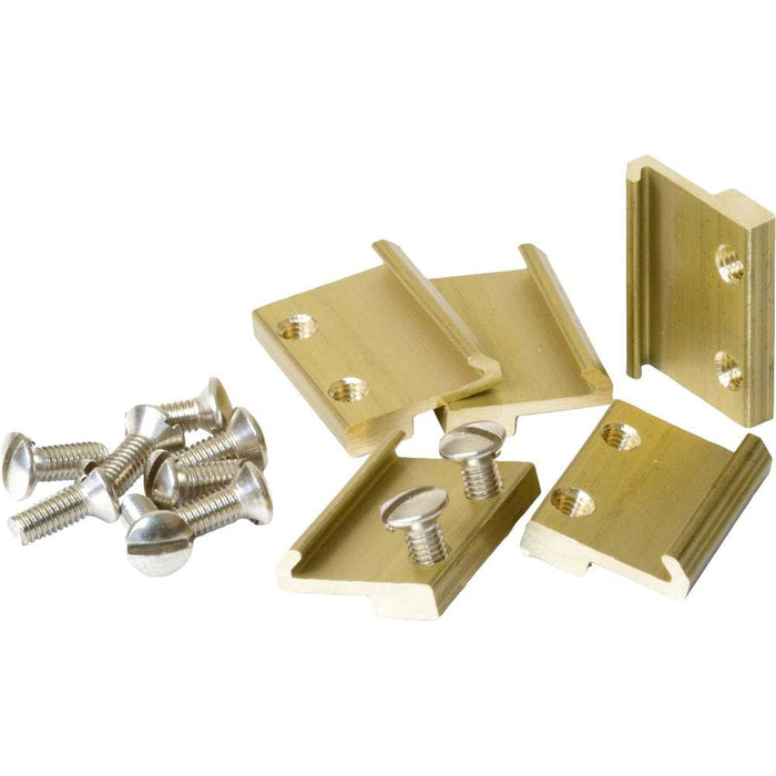 Massoth - Rail Clamps G Scale Brass 19mm 50/Pack