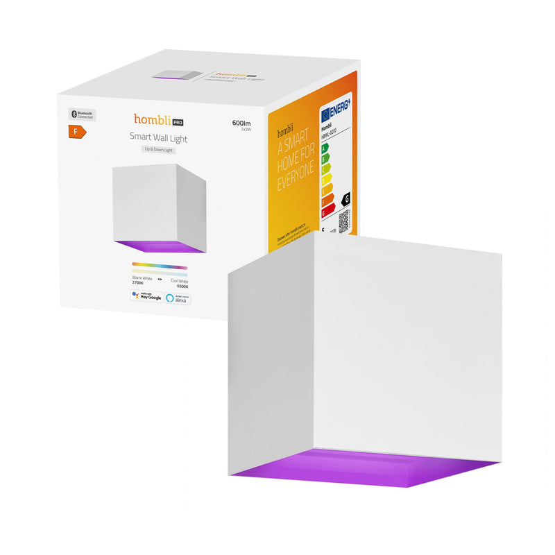 `Hombli - Smart Outdoor Wall Light V2, White`