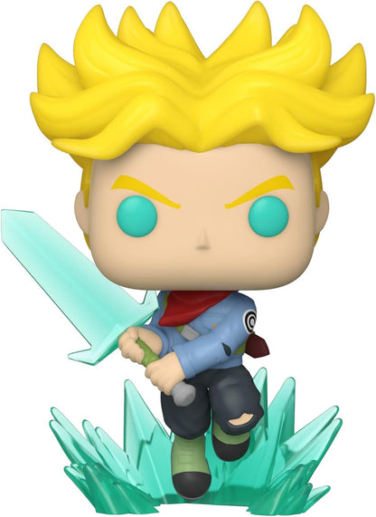 Funko Pop! Animation: DBS - Super Saiyan Trunks With Sword - Dragon Ball - Collectable Vinyl Figure - Gift Idea - Official Merchandise - Toys for Kids & Adults - Anime Fans