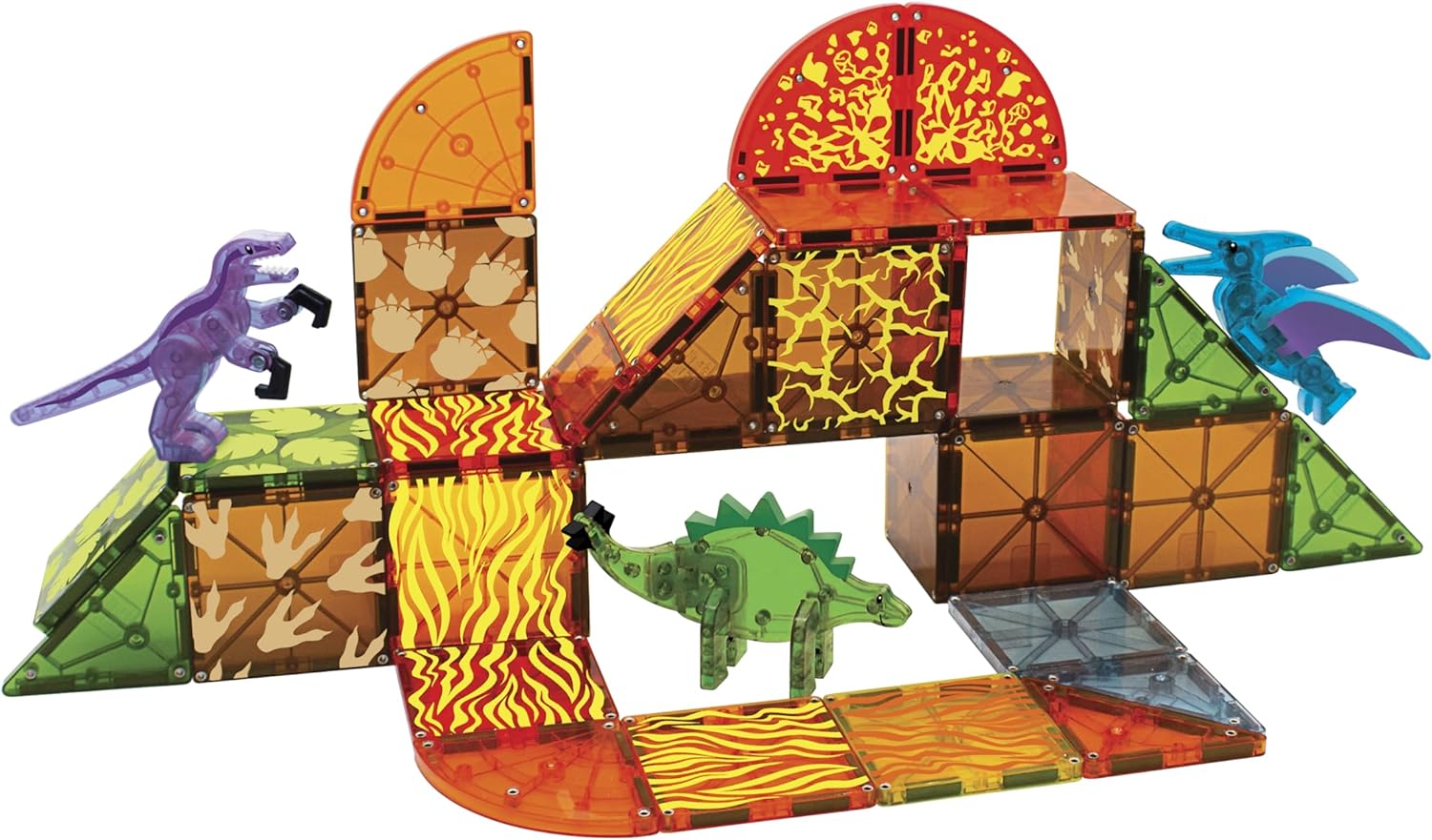 Magna-Tiles - Dino World 40 pcs set - (90227
