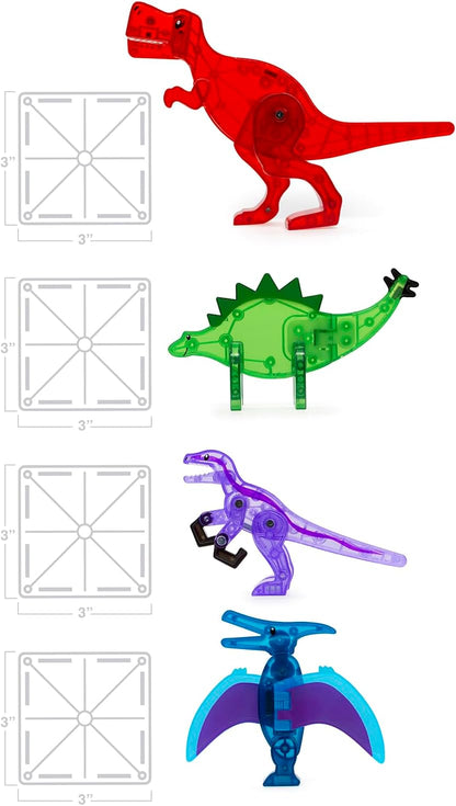 Magna-Tiles - Dino World 40 pcs set - (90227