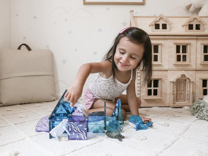 Magna-Tiles ® Arctic Animals, set van 25 stuks, de originele magnetische onderdelen voor creatieve open ontwikkeling, educatief speelgoed voor kinderen vanaf 3 jaar (25 stuks