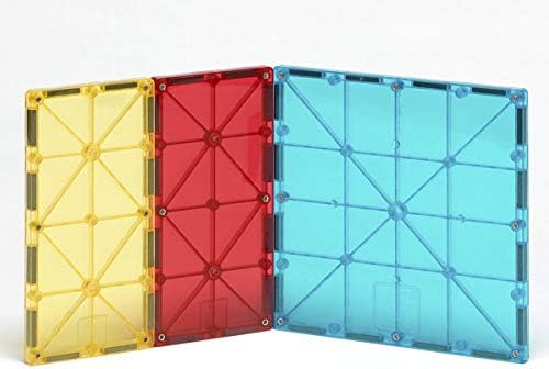 Magnatiles - Uitbreiding Vierhoeken - 8 stuks