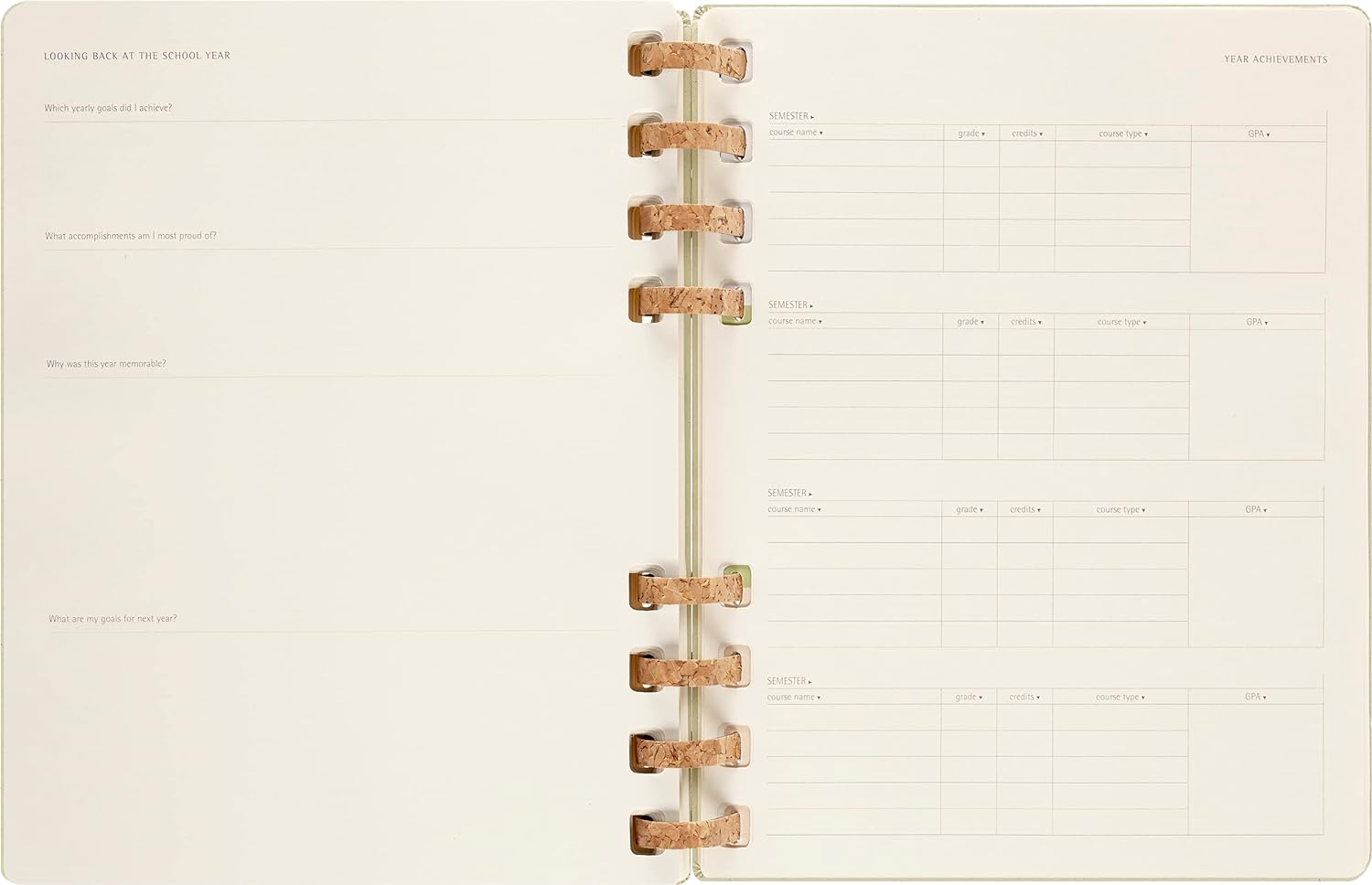 Moleskine Akademischer Monatsplaner 2023 -2024, 12-Monats-Wochen-und Monatsplanner, Universitätskalender mit Festem Einband, Größe: XL 20 x 25 cm
