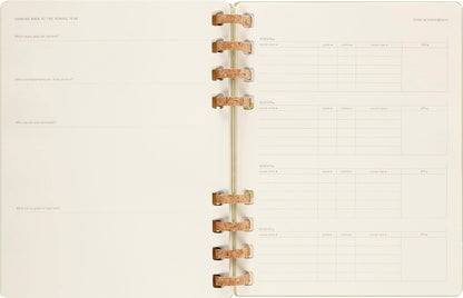 Moleskine Akademischer Monatsplaner 2023 -2024, 12-Monats-Wochen-und Monatsplanner, Universitätskalender mit Festem Einband, Größe: XL 20 x 25 cm
