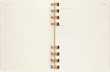 Moleskine Akademischer Monatsplaner 2023 -2024, 12-Monats-Wochen-und Monatsplanner, Universitätskalender mit Festem Einband, Größe: XL 20 x 25 cm