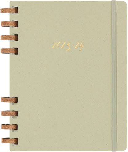 Moleskine Akademischer Monatsplaner 2023 -2024, 12-Monats-Wochen-und Monatsplanner, Universitätskalender mit Festem Einband, Größe: XL 20 x 25 cm