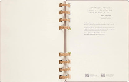 Moleskine Academic Monthly Planner 2023 -2024, 12-Month Weekly and Monthly Diary, University Agenda with Hard Cover, Size XL 20 x 25 cm