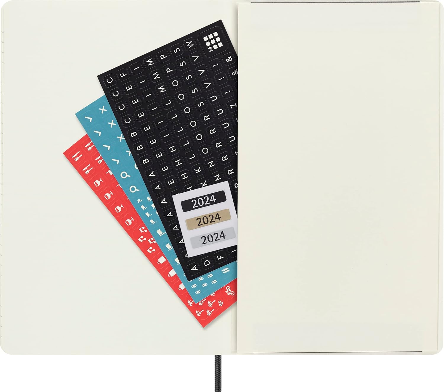 Moleskine Weekly Planner 2023-2024, 18-Month Agenda, Academic Diary, Weekly Diary with Soft Cover, Large Size 13 x 21 cm, Colour