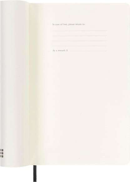 Moleskine Weekly Planner 2023-2024, 18-Month Agenda, Academic Diary, Weekly Diary with Soft Cover, Large Size 13 x 21 cm, Colour
