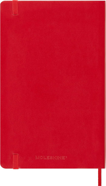 Moleskine Weekly Planner 2023-2024, 18-Month Agenda, Academic Diary, Weekly Diary with Soft Cover, Large Format 13 x 21 cm, Colour